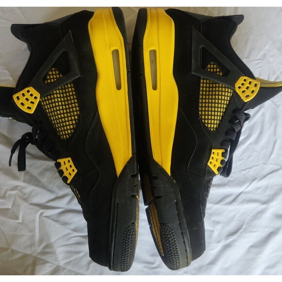 Jordan Air Jordan 4 Retro LS Thunder Black Yellow Men\'s Sneaker 308497-008 main image 4